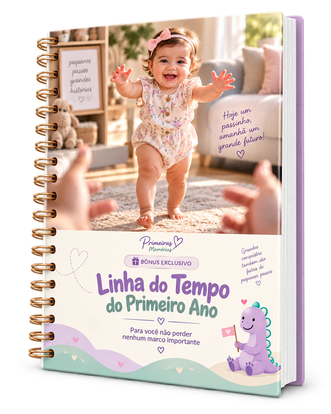 Mockup da Linha do Tempo do Primeiro Ano